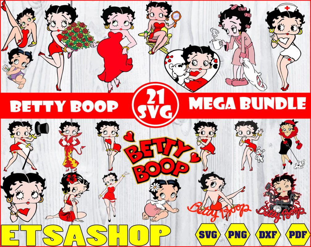 free betty boop images svg