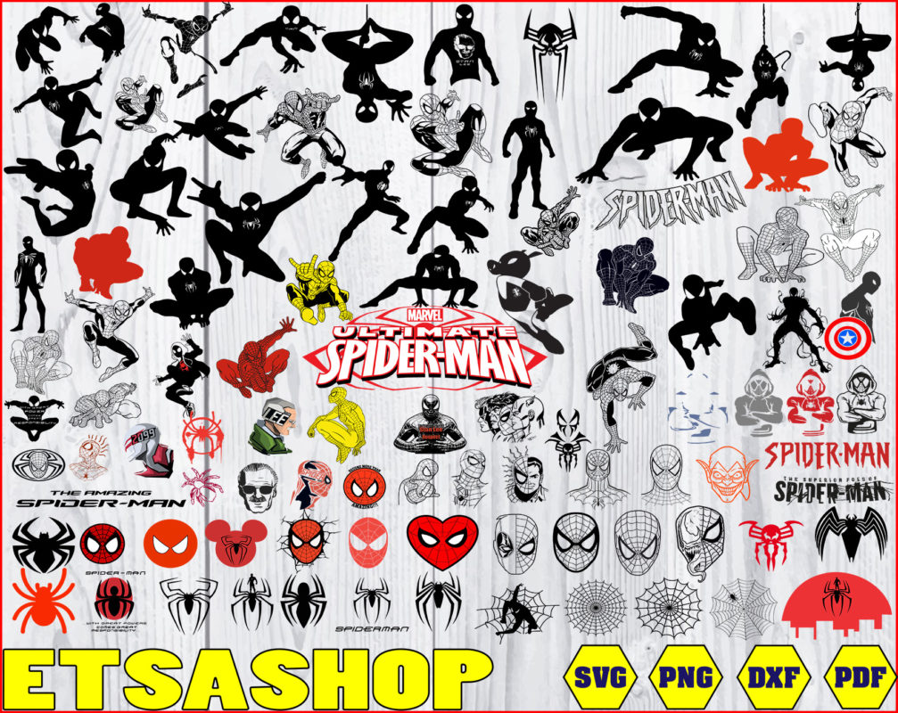 Super Hero Svg Bundle, spiderman svg,png,dxf, Disney svg, spiderman